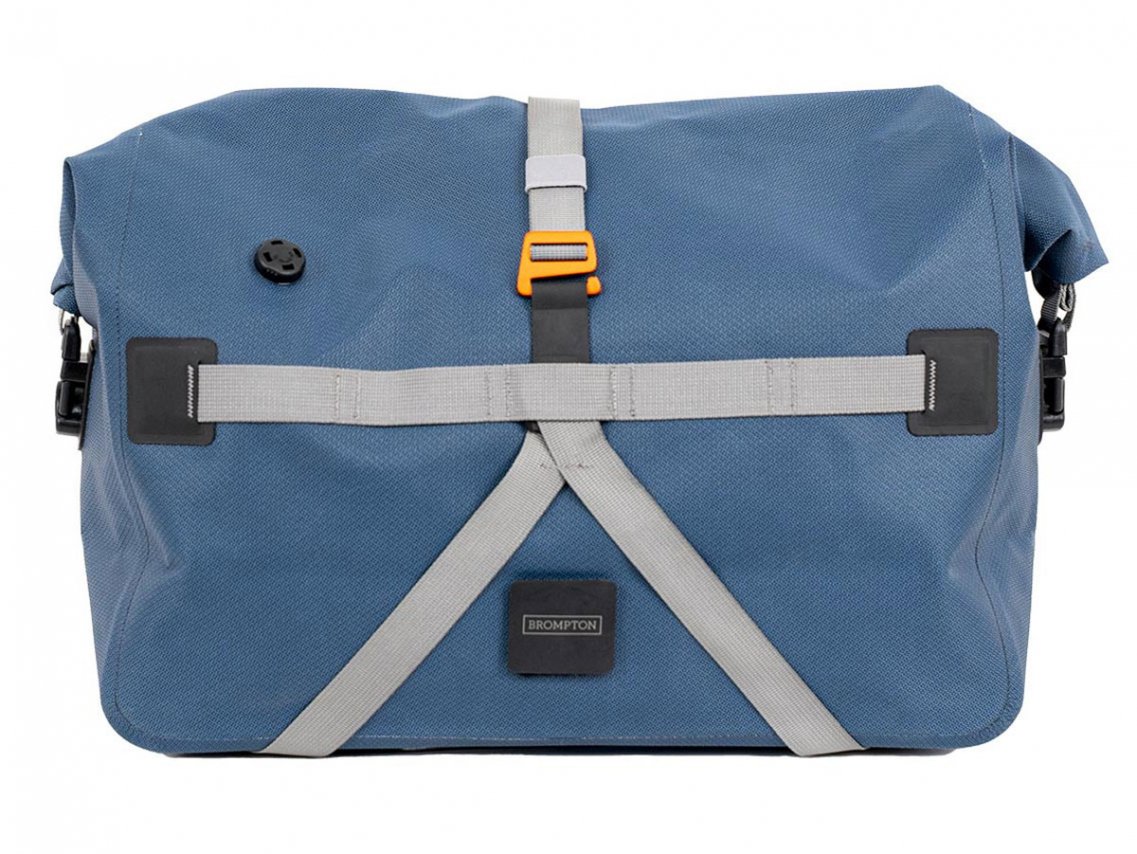 Brompton Borough Waterproof Bag L Navy-Grey