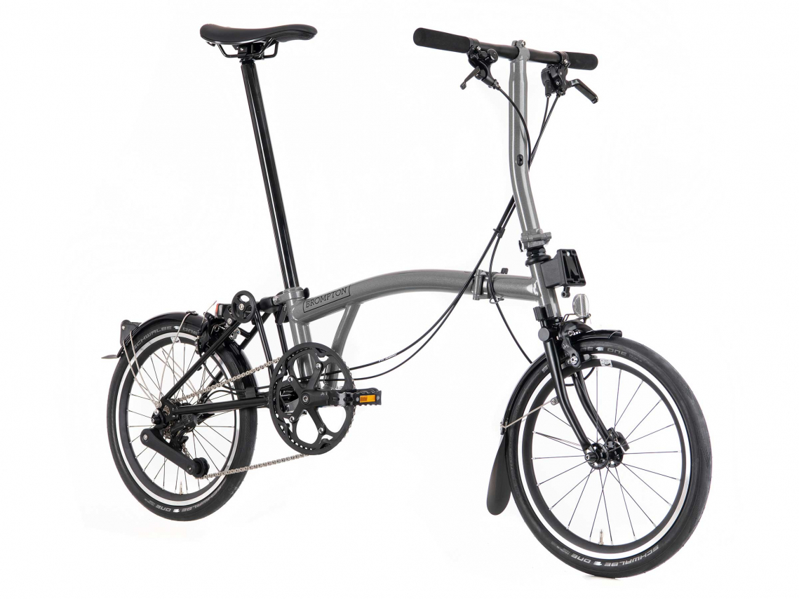 Brompton P Line Urban Storm Grey Metallic S4L mMG rTiBK SL TYCC