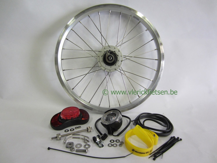 Brompton verlichting op dynamo | Direct uit voorraad leverbaar | Verzending  wereldwijd |Catalog - Vlerick Fietsen