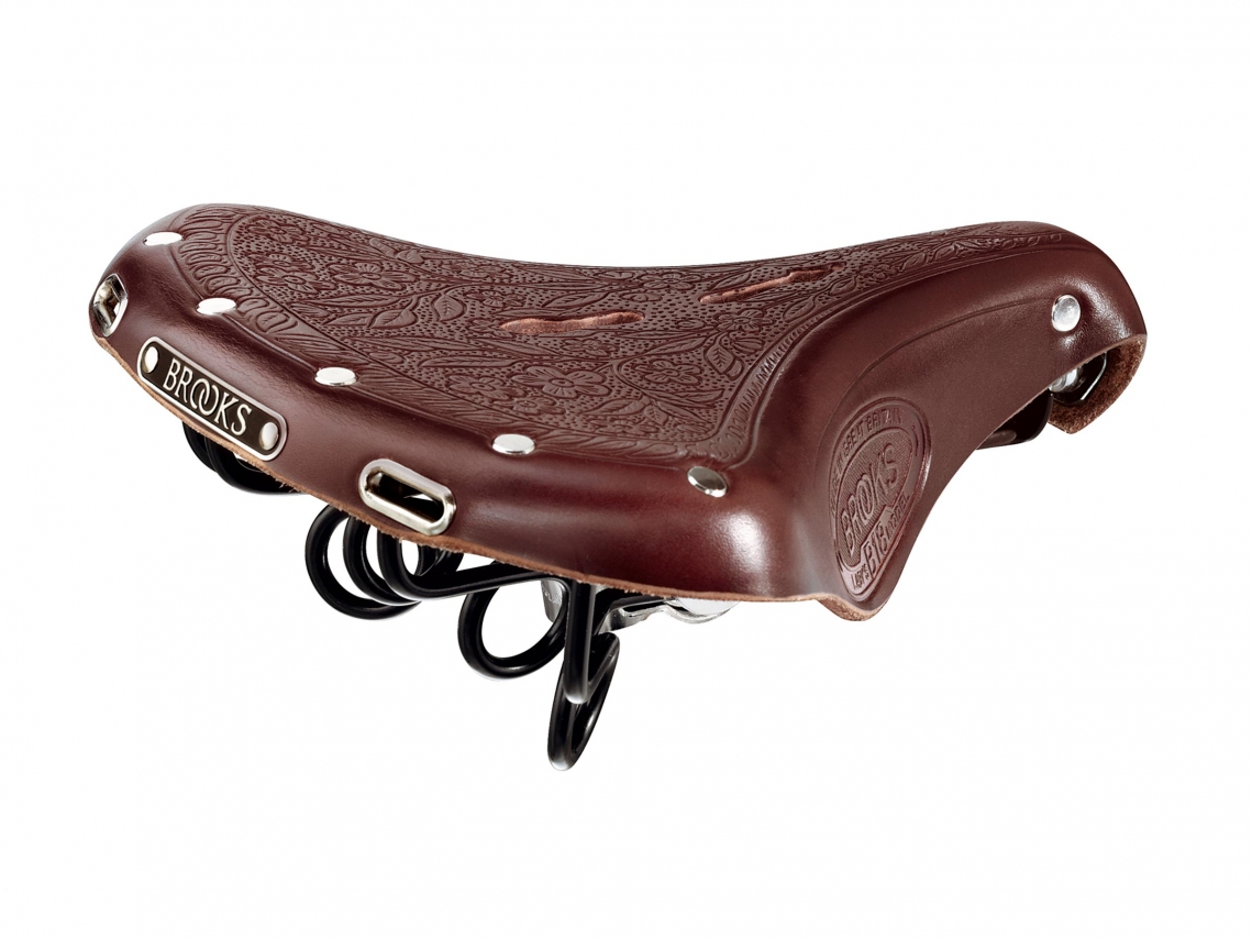 Brooks B18 Dames Zadel Bruin B400DSA07205 - Vlerick Fietsen