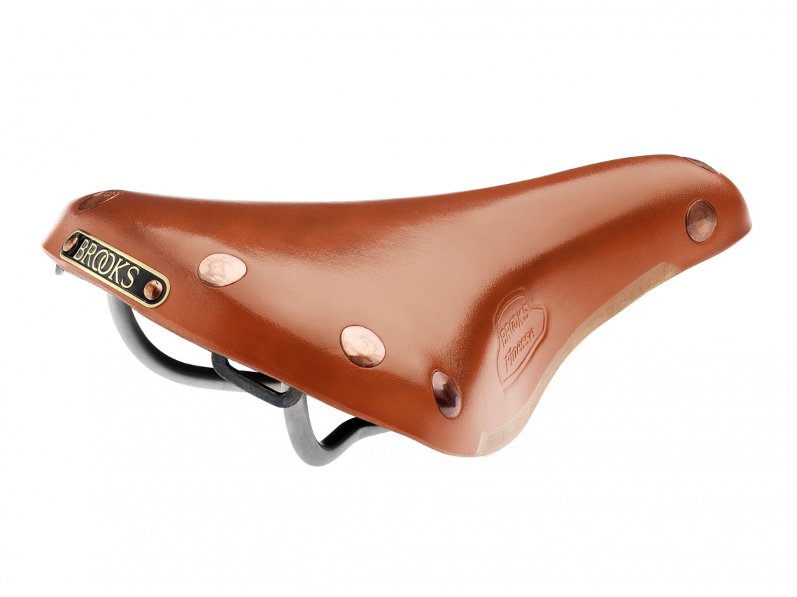 stuk Pa inleveren Brooks Finesse Titanium Zadel Honing B381DA07203 - Vlerick Fietsen