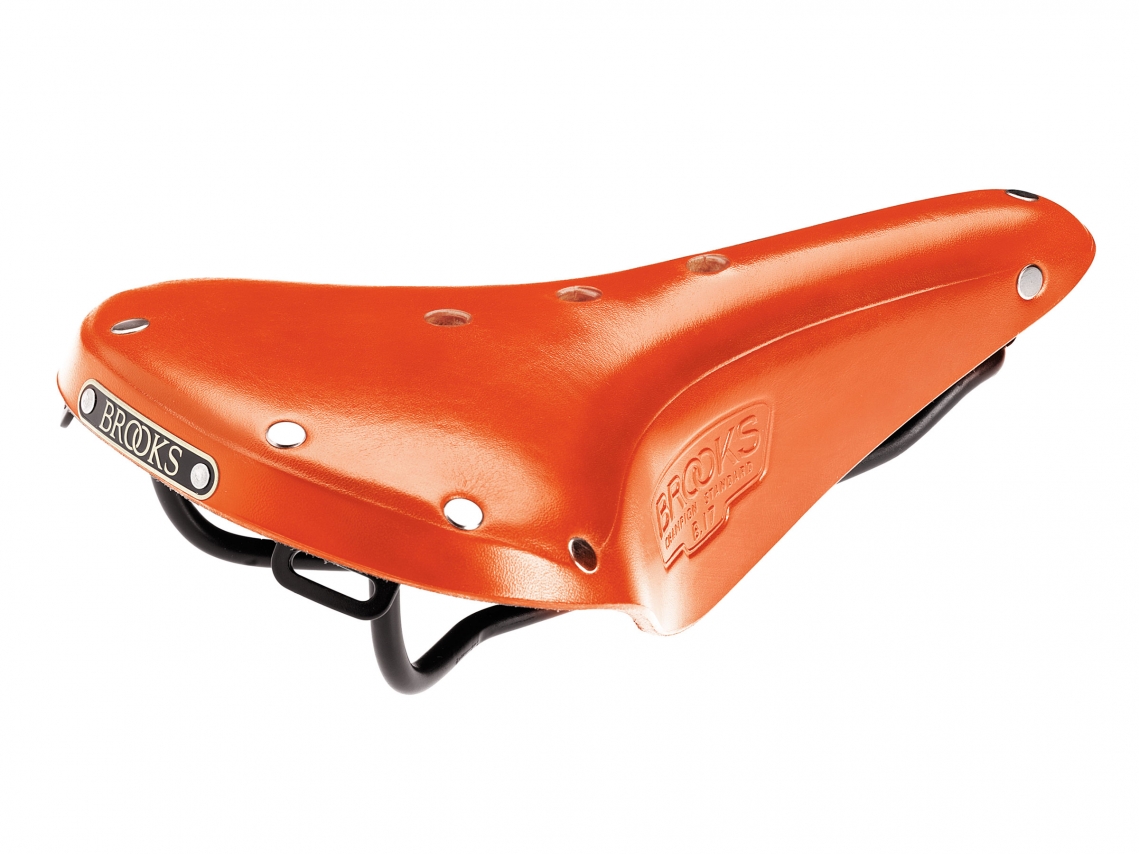 Brooks B17 Standard Zadel Rood