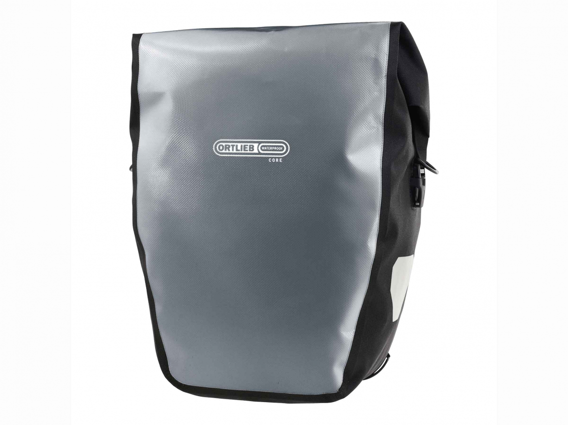 Ortlieb Back-Roller Core QL2.1 Achtertas Single Alu-Grijs