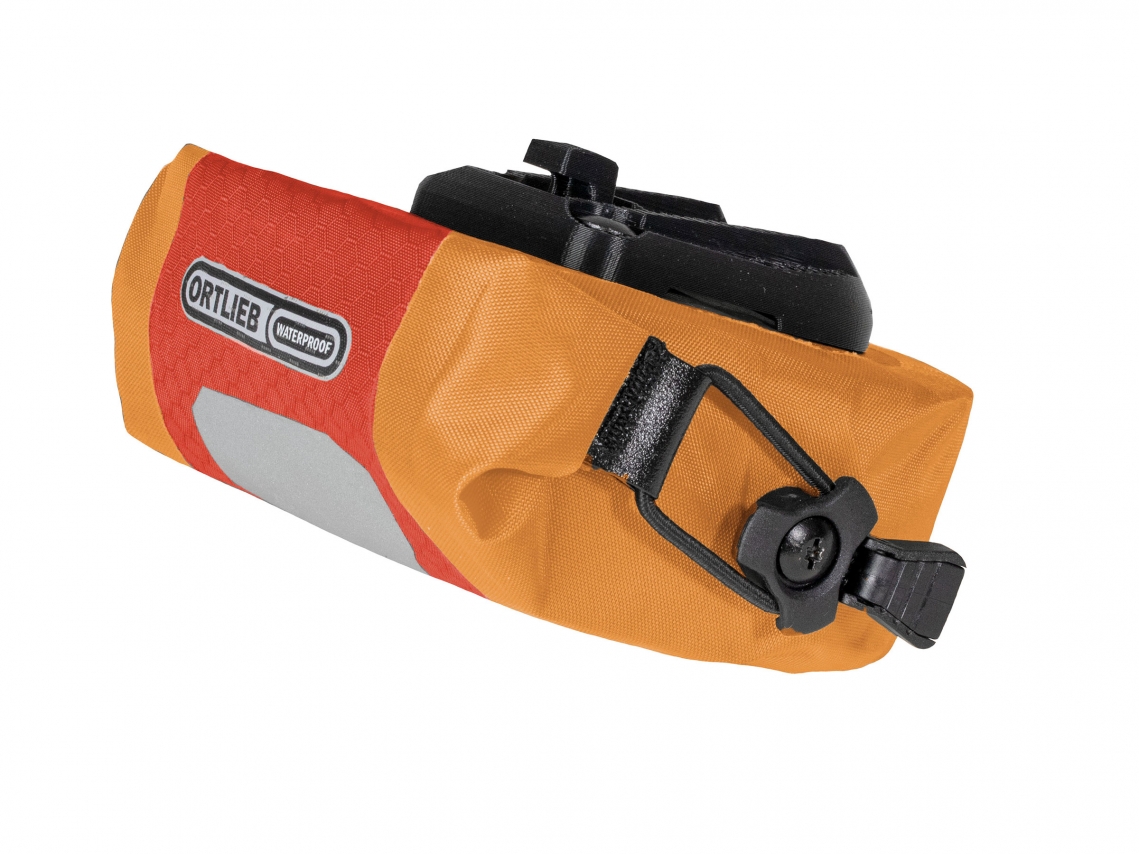 Ortlieb Micro Two Zadeltas 0.5L Signaalrood-Oranje