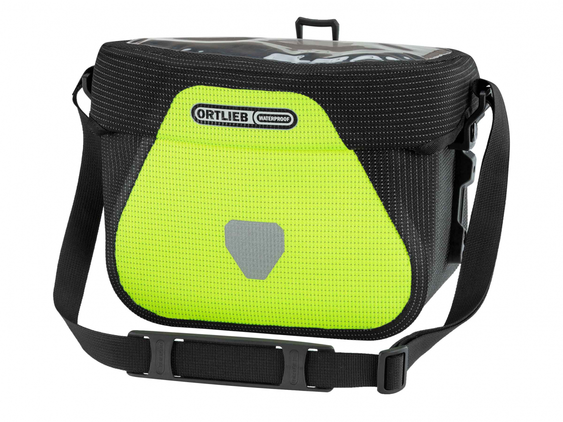 Ortlieb Stuurtas Ultimate Six High Visibility 6.5L Neon