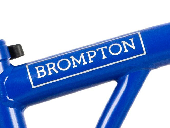 Brompton Transfer / Decal Zilver