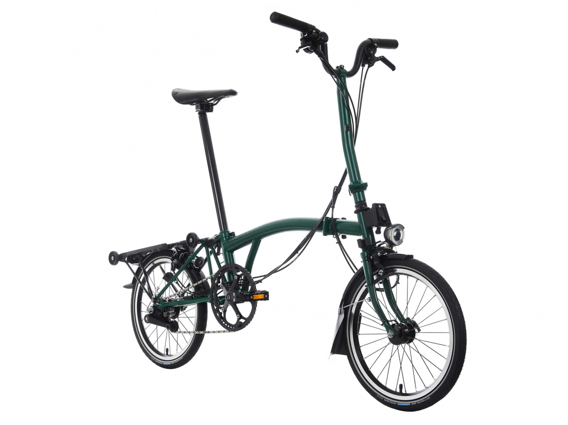 Brompton C Line Explore Hoog Racing Groen
