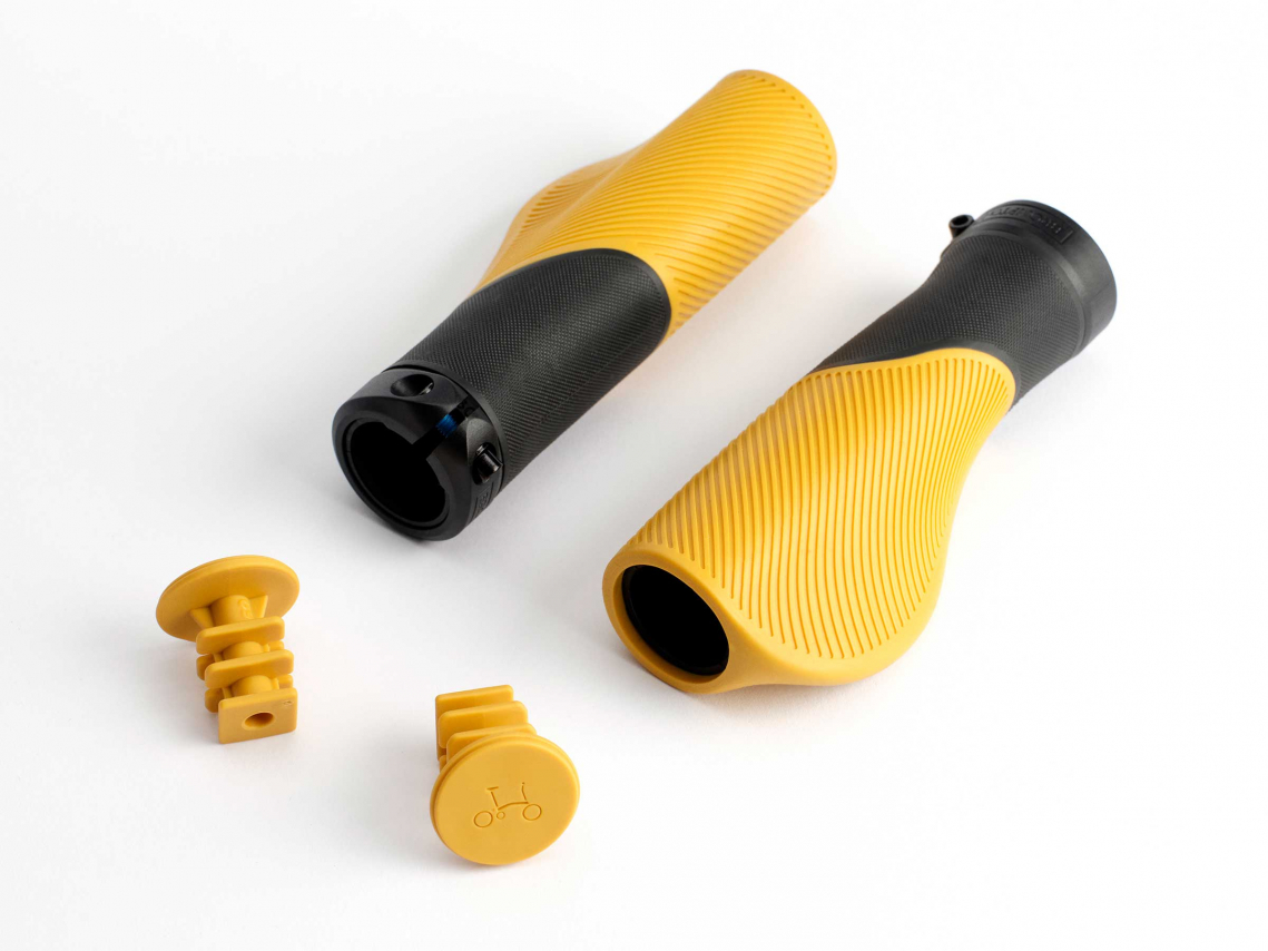 Brompton Handvatten Ergonomic Black-Gold