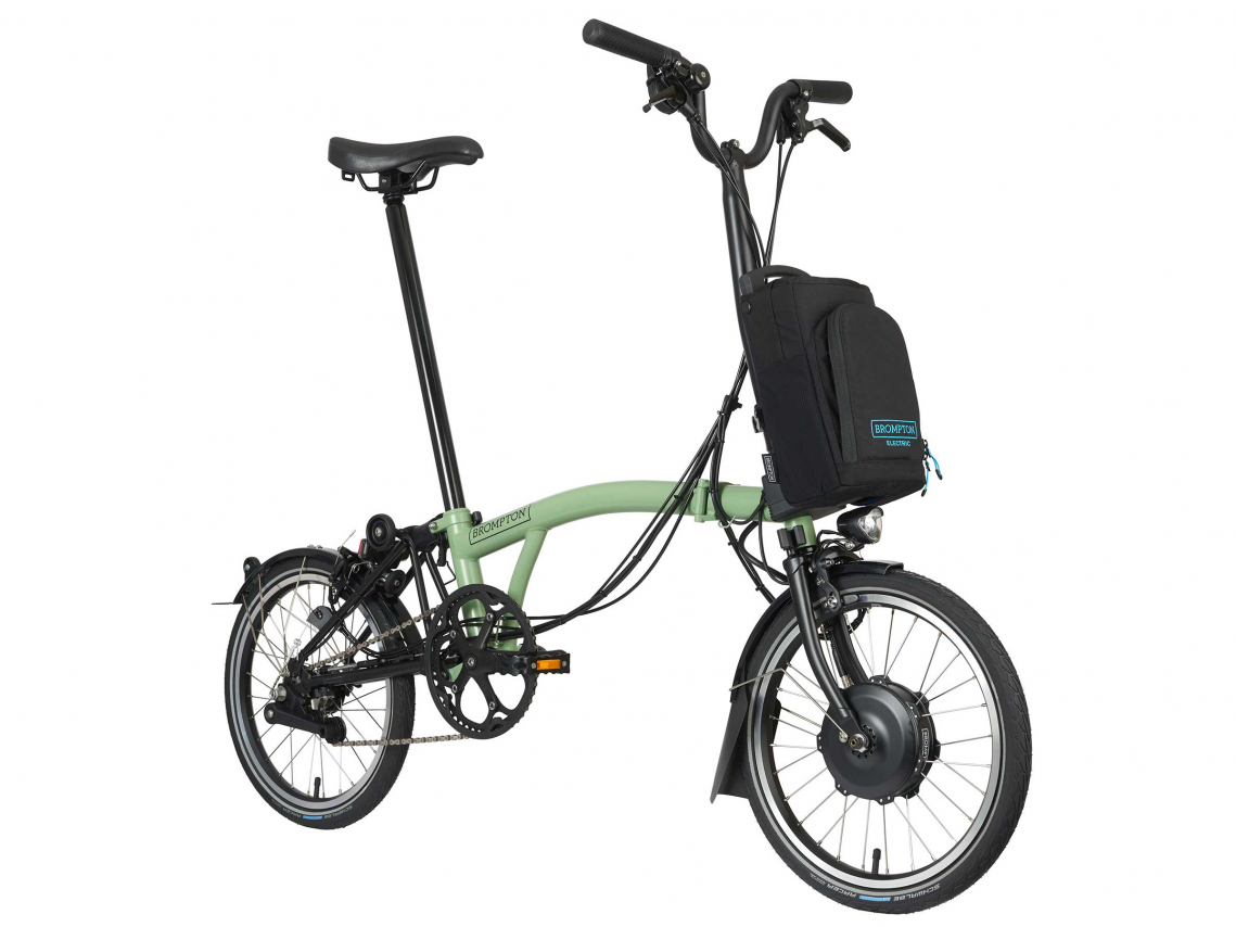 Brompton Electric C Line Explore Hoog Matcha Groen