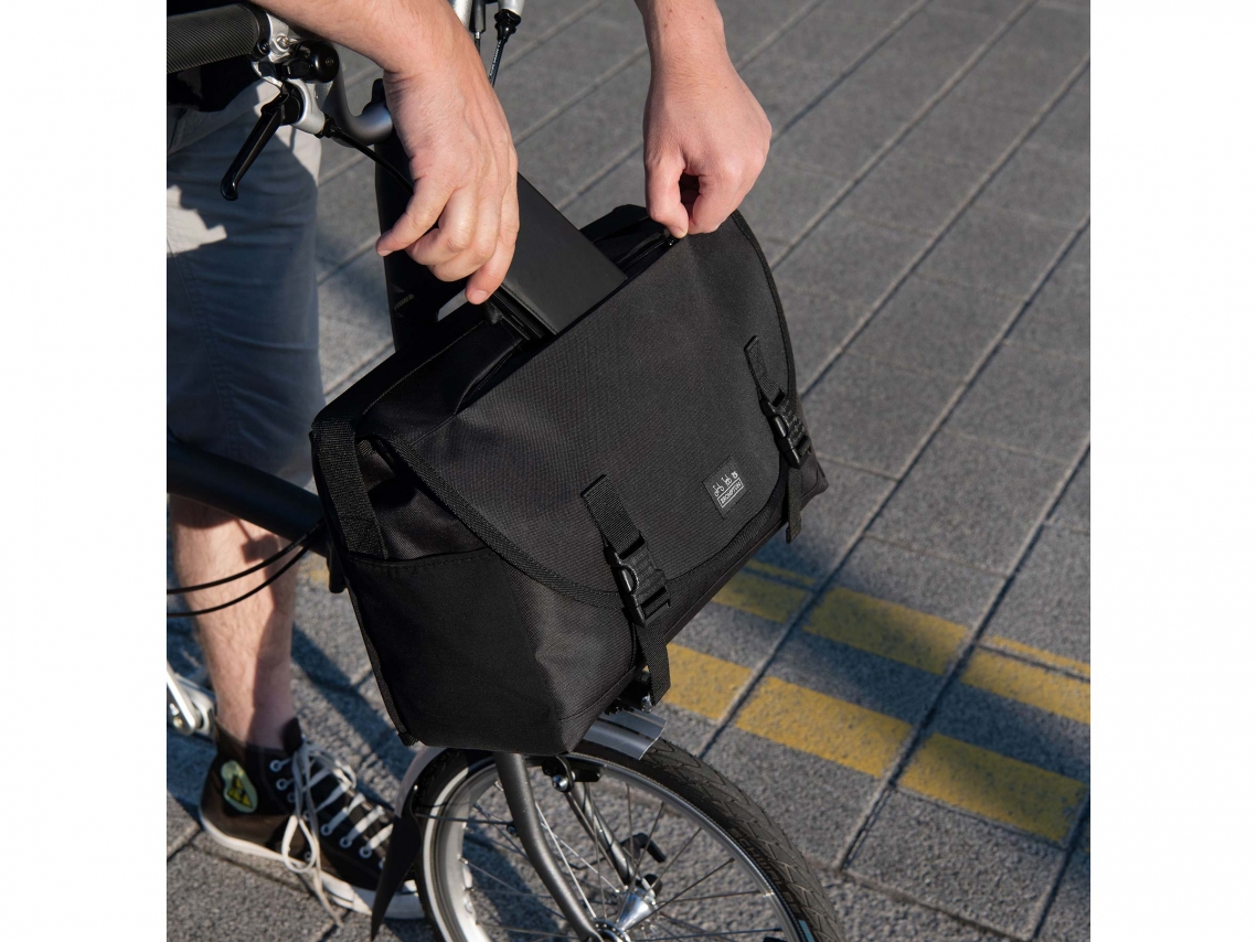 Brompton Metro Messenger Bag – Große Kuriertasche Mit Laptopfach, Regenfest