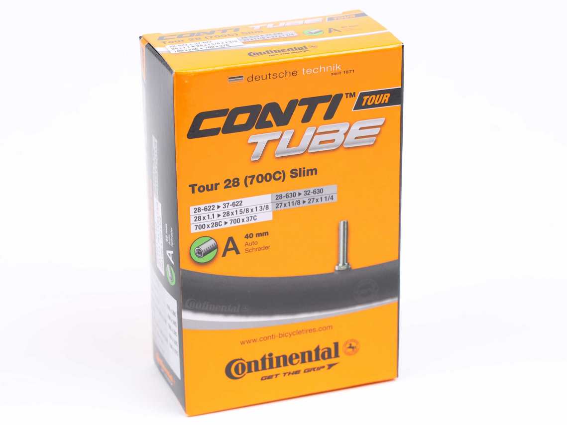 Continental Tour 28 Slim Tube 28-37 mm Auto-Schader ventiel 40mm