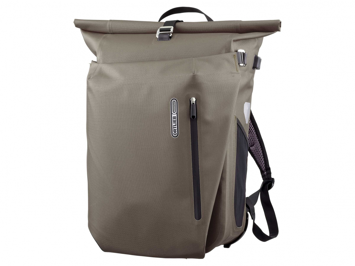 Ortlieb Vario PS QL2.1 Fietstas-Rugzak 26L Dark-Sand