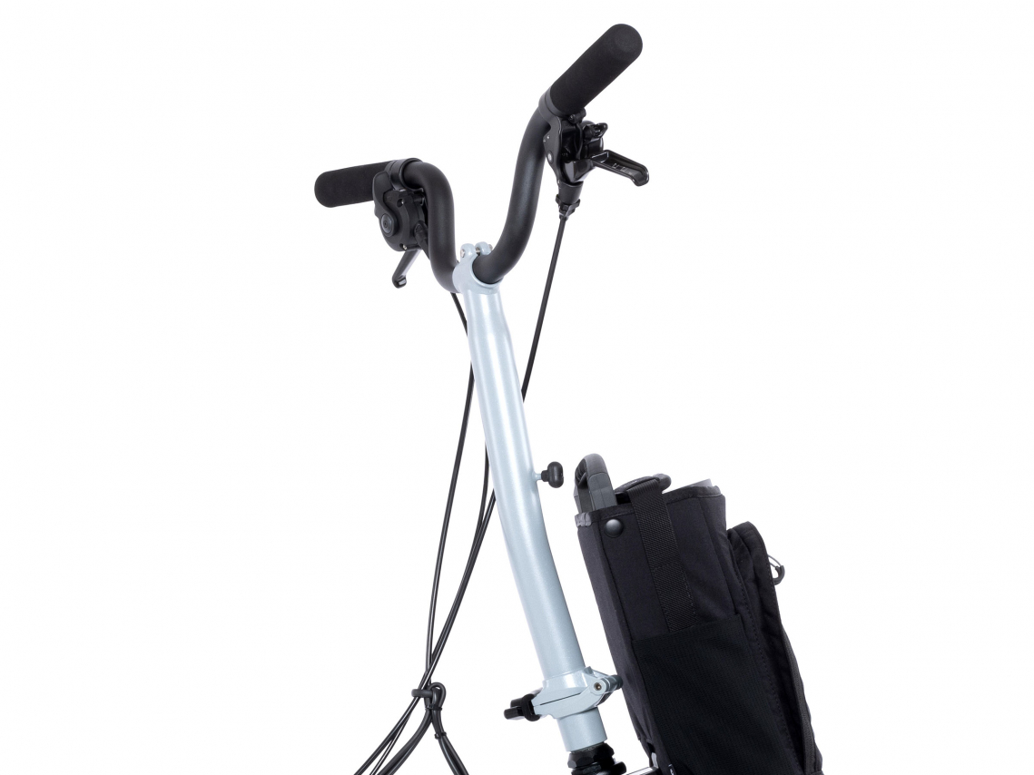 Brompton Stuurkolom en -pen H-Type Electric Lunar Ice