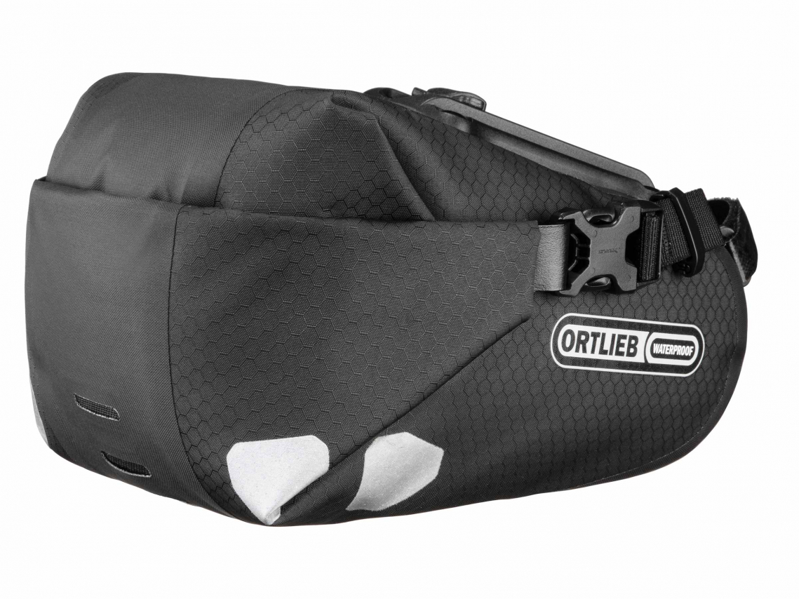 Ortlieb Saddle-Bag Two 1.6L Leigrijs-Zwart F9411 Vlerick