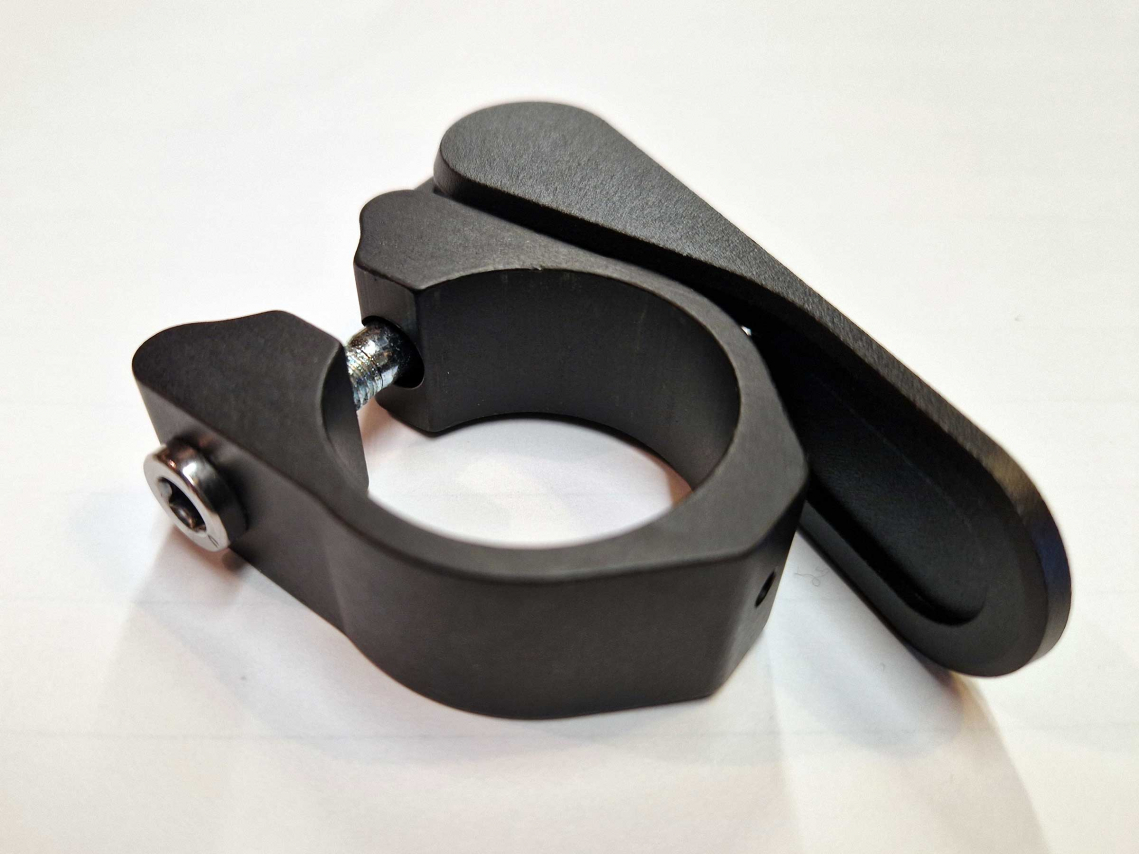 Brompton Zadelpenklem en QR Telescopische Zadelpen T-P-Pe