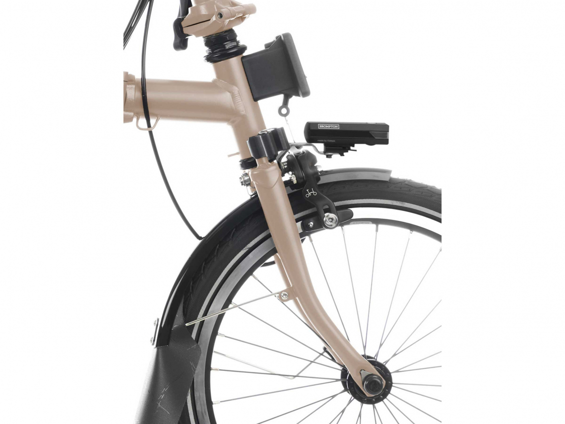 Brompton Voorvork Staal Zijdeglans (2018-) Dune Sand