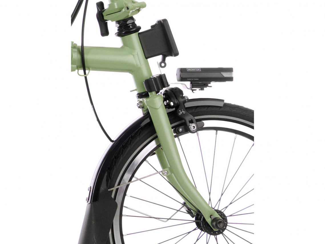 Brompton Voorvork Staal Zijdeglans (2018-) Matcha Green