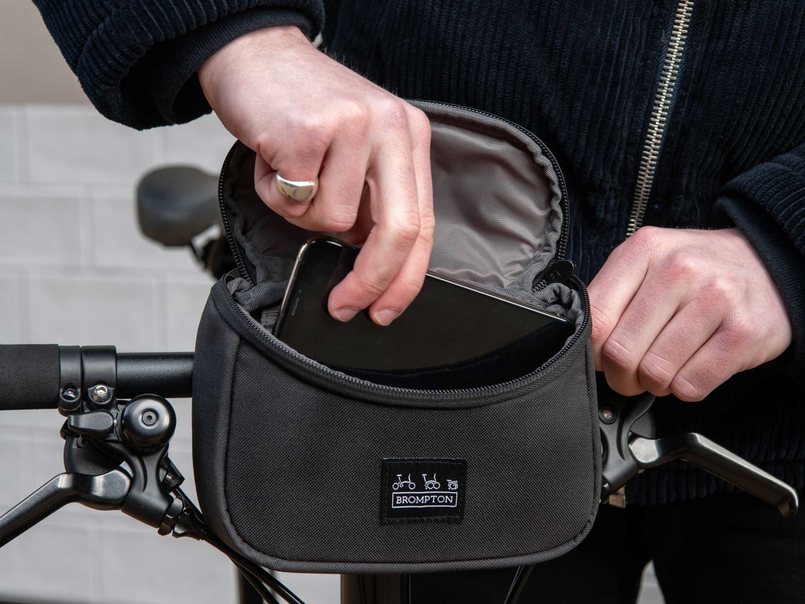 Brompton Metro Zip Pouch Xb Zwart
