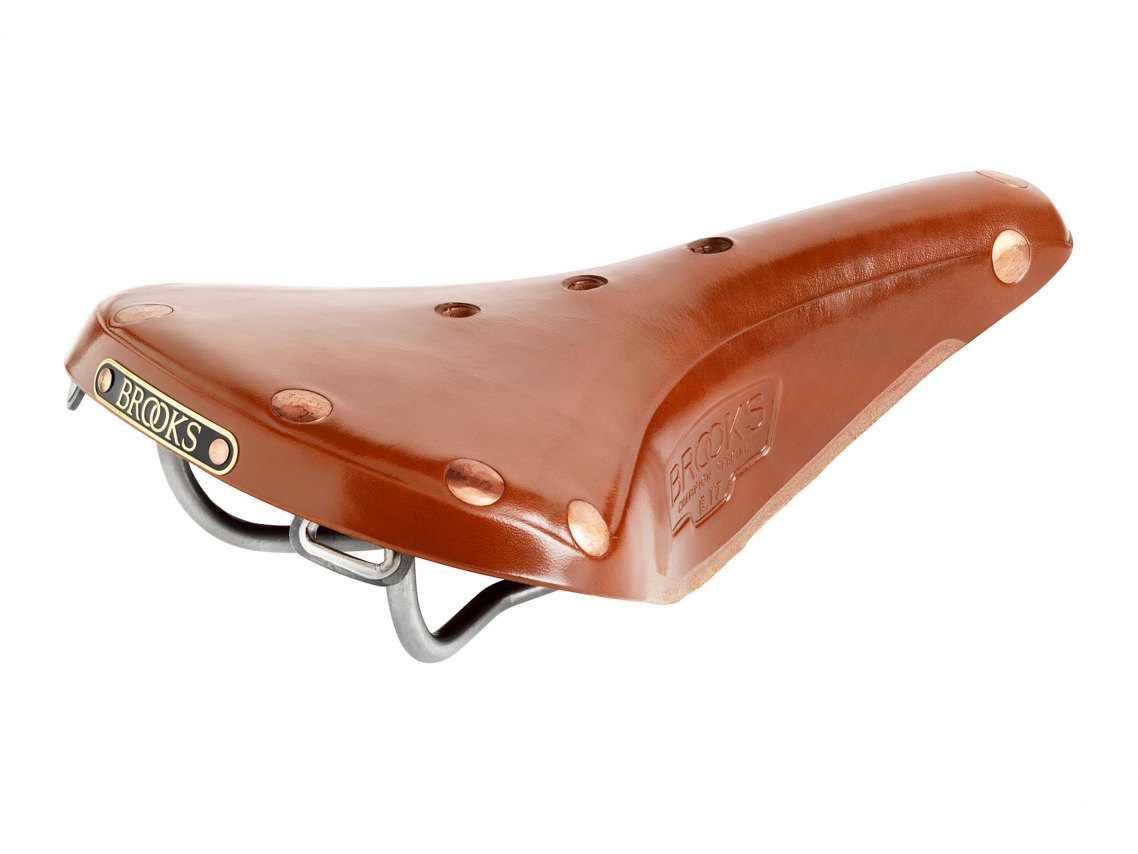 Brooks B17 Titanium Zadel Honing