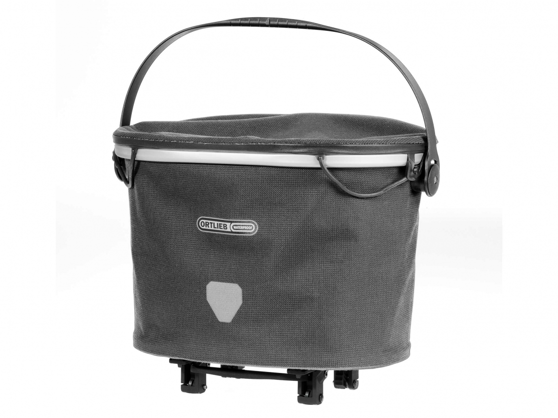 Ortlieb Bagagedragermand Up-Town Rack Urban Peper