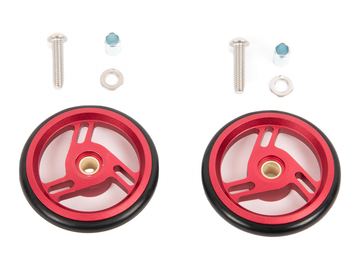 Brompton Advance Roller Wielen ACPT Line Red (Paar)