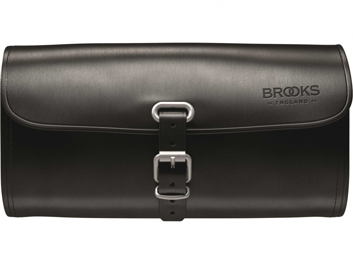 Brooks Challenge Large Leder Zadeltas Zwart