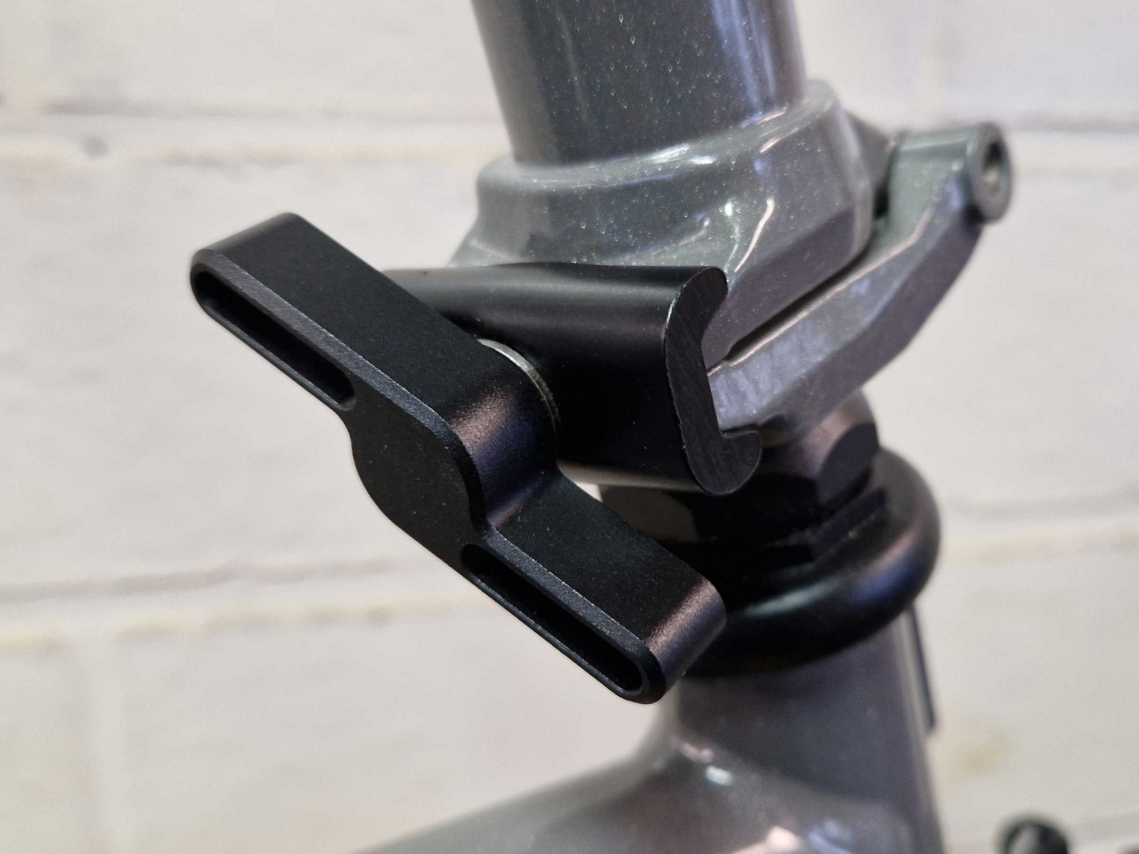 Frame- Stuur- Klemwartel en -Plaat Aluminium
