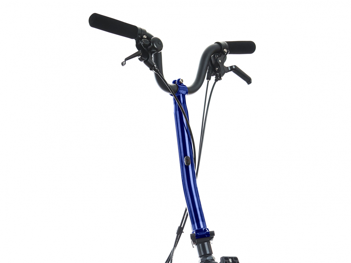 Brompton Stuurkolom en -pen H[2]-Type Bolt Blue Lacquer