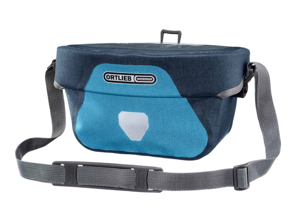 Ortlieb Stuurtas Ultimate Six Plus 5L Schemerblauw-Denim