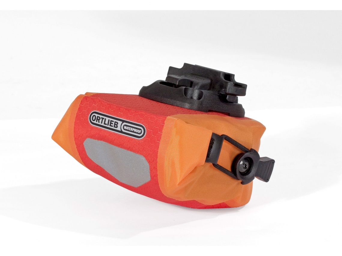 Ortlieb Micro Zadeltas 0.6L Signaalrood-Oranje