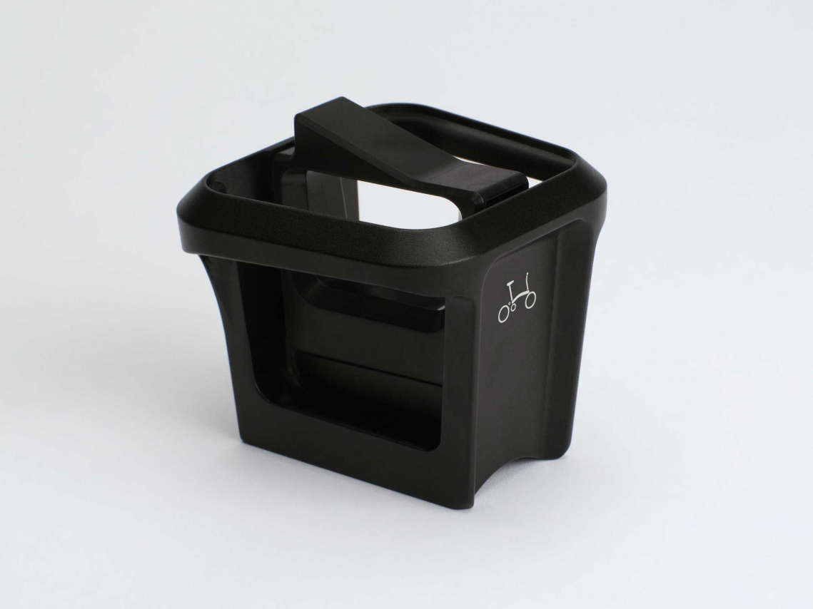 Brompton Bagageclip Gesmeed Aluminium Black