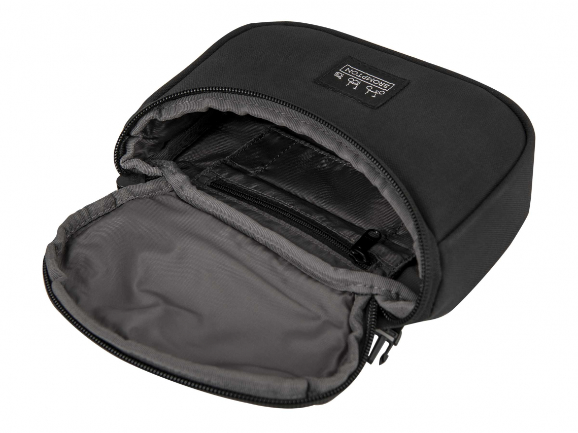 Brompton Metro Zip Pouch Xb Zwart Q103034 Vlerick Fietsen