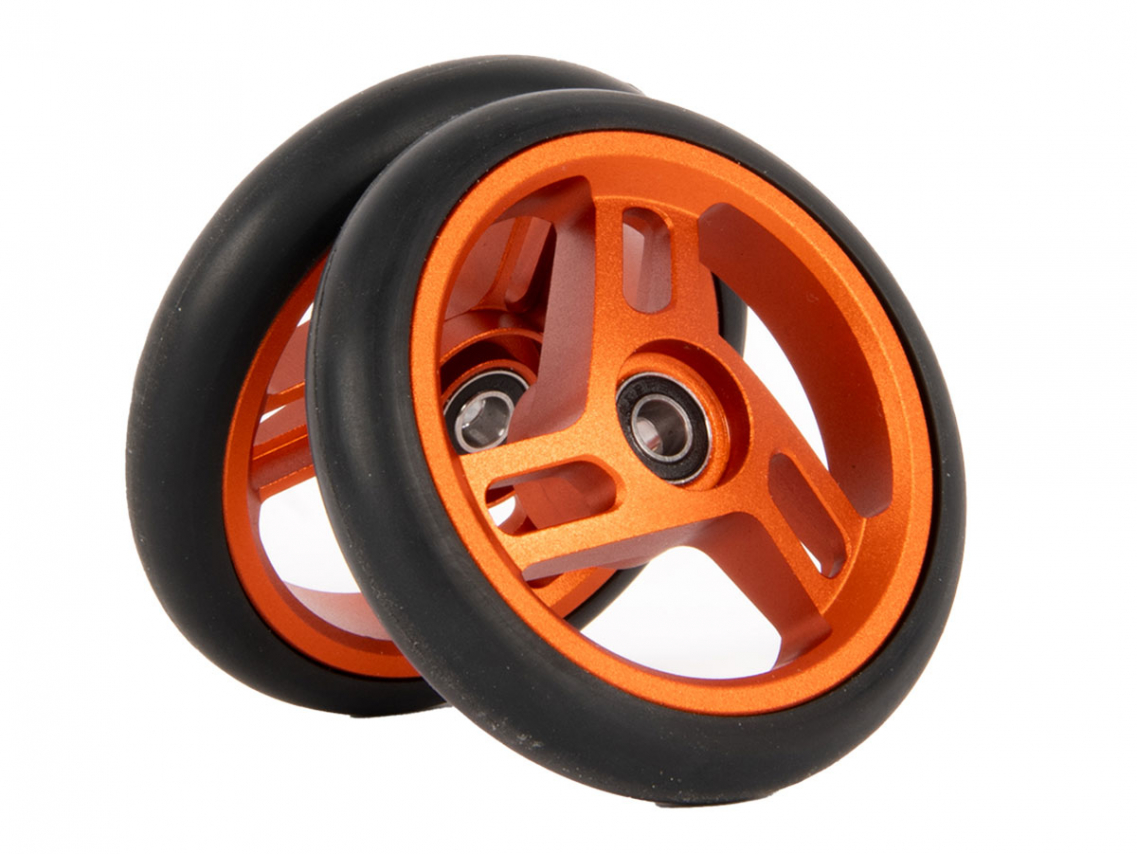 Brompton G Line Roller Wielen 80mm Orange (Paar)