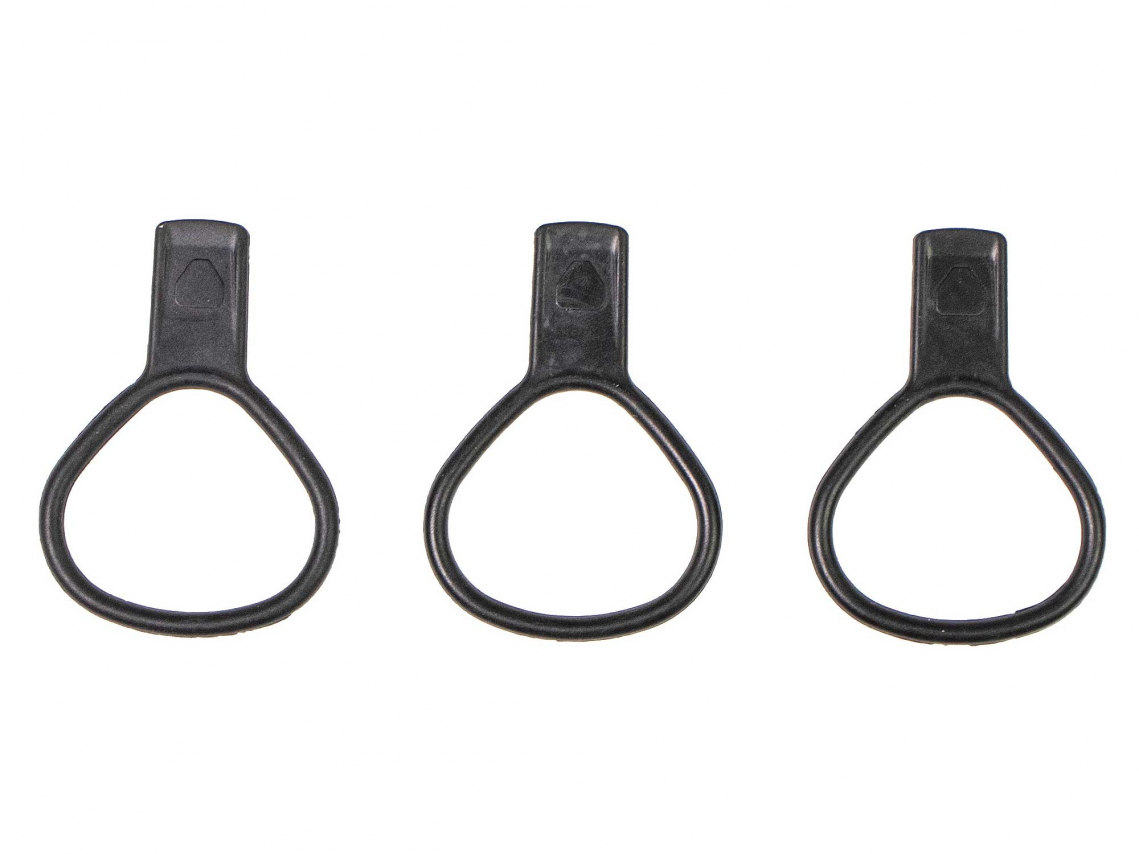Ortlieb Klemrubbers voor Frame-Pack RC Zwart
