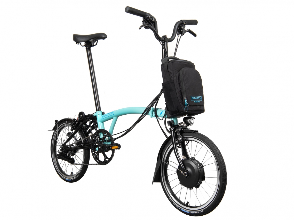Brompton Electric H6L Vouwfiets Turkoois MY2021