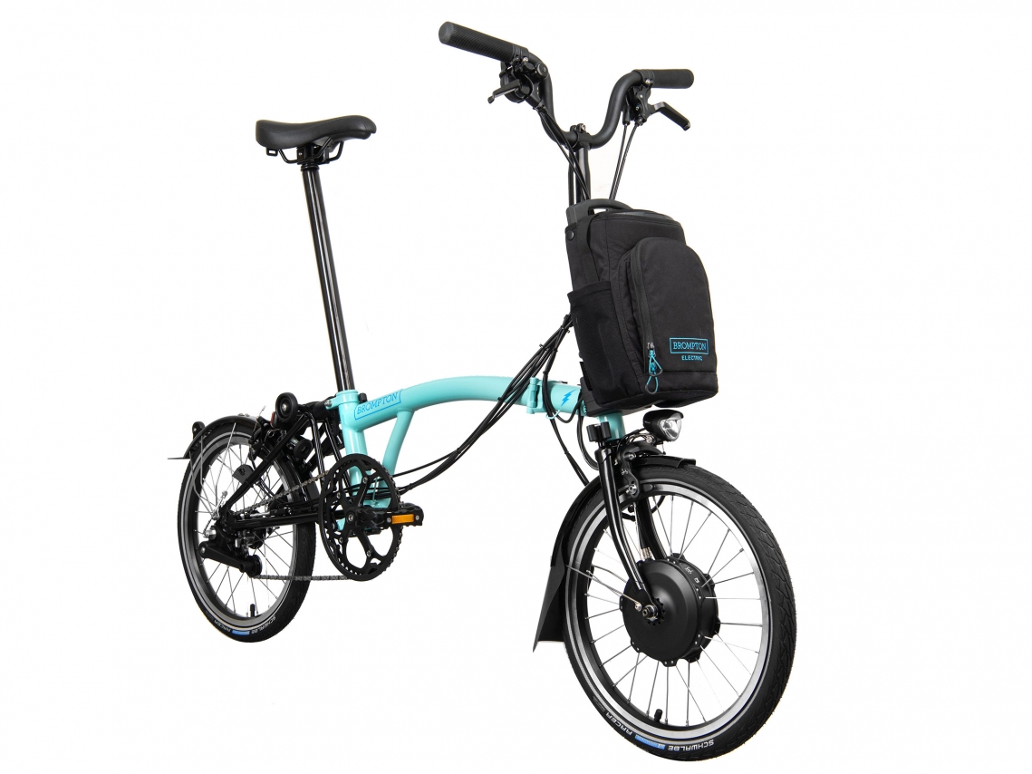 Brompton Electric M6L Vouwfiets Turkoois MY2021