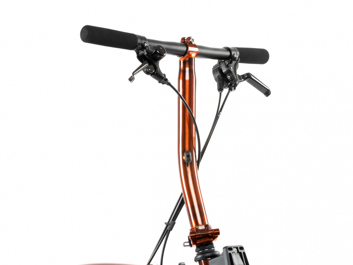 Brompton Stuurkolom en -pen S-Type Glansgelakt Flame Lacquer