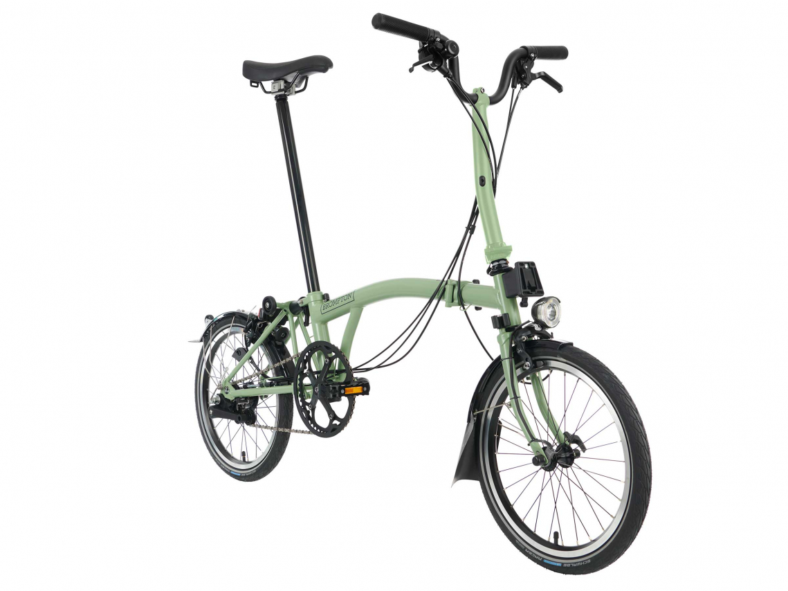 Brompton C Line Explore Midden Matcha Groen