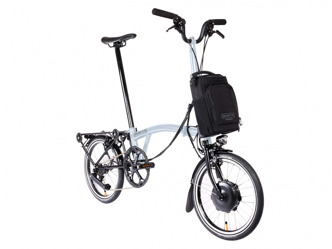 Brompton Electric P Line Explore H12R Lunar Ice