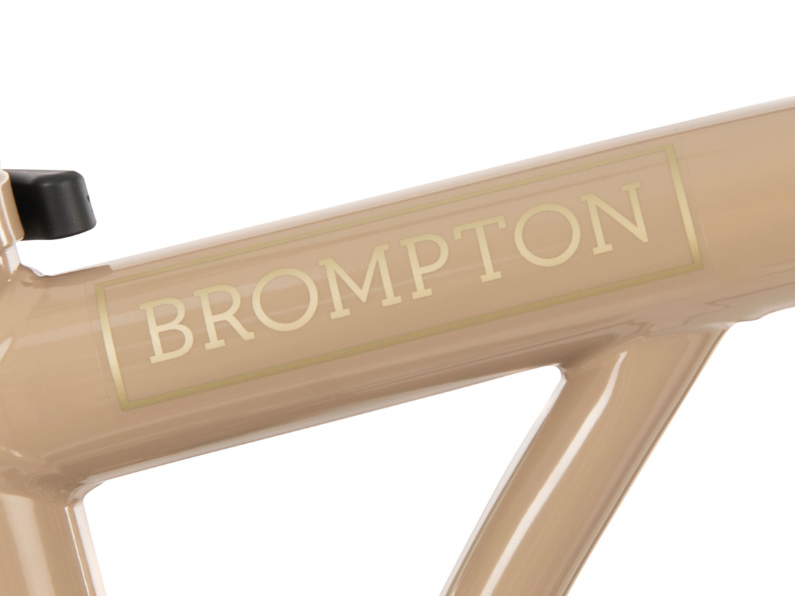 Brompton Decal Hoofdframe Barbour v2 MY2022