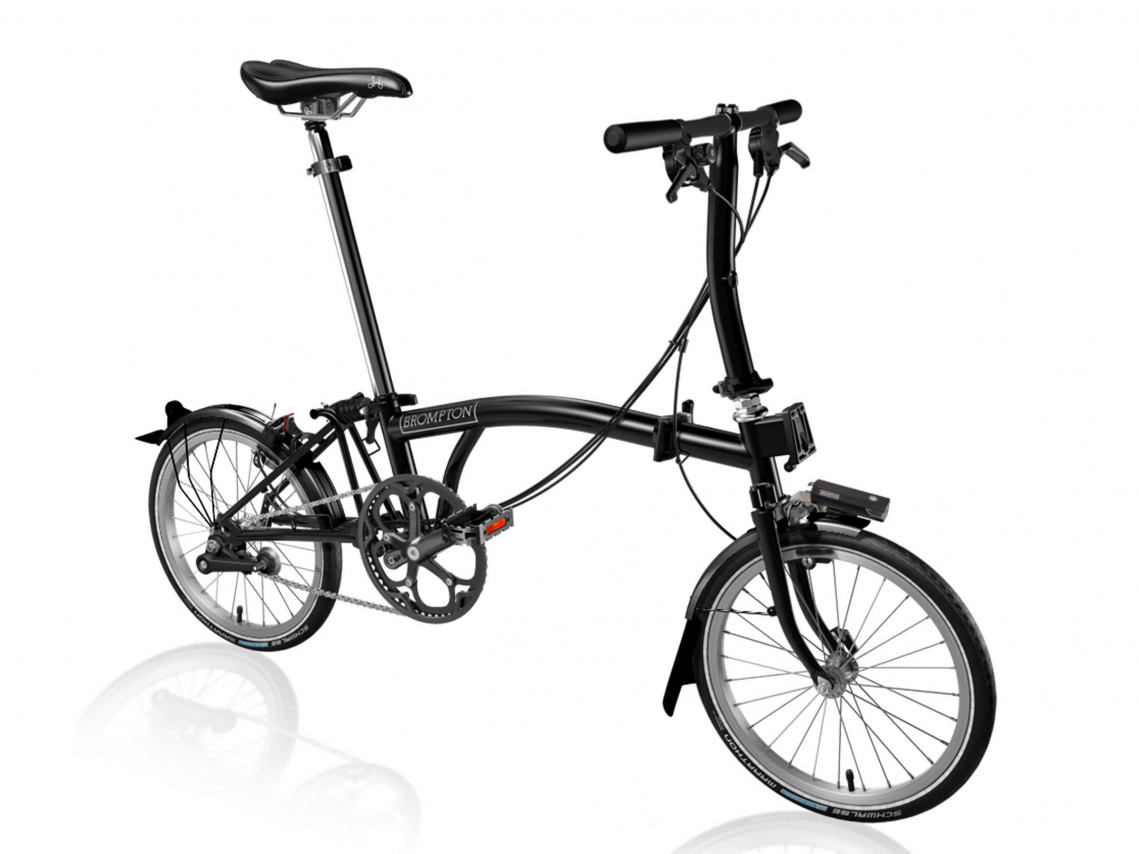 Brompton C Line Black Edition Explore Laag Zwart