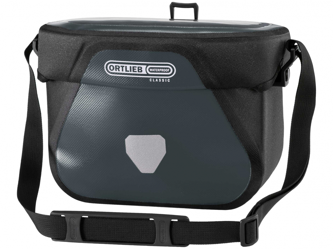 Ortlieb Stuurtas Ultimate Six Classic 6.5L Asfalt-Zwart