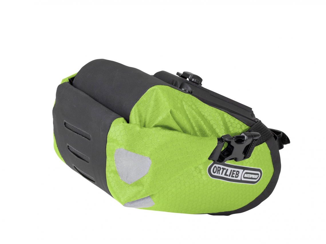 Ortlieb Saddle-Bag Two Zadeltas 1.6 L Limoen-Zwart