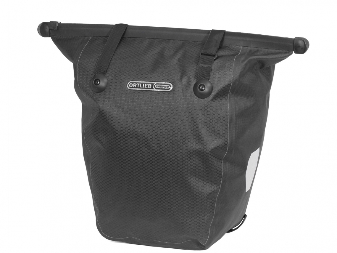 Ortlieb Bike-Shopper QL2.1 Boodschappentas Leigrijs-Zwart