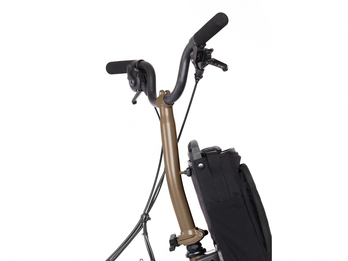 Brompton Stuurkolom en -pen M-Type Electric Bronze Sky