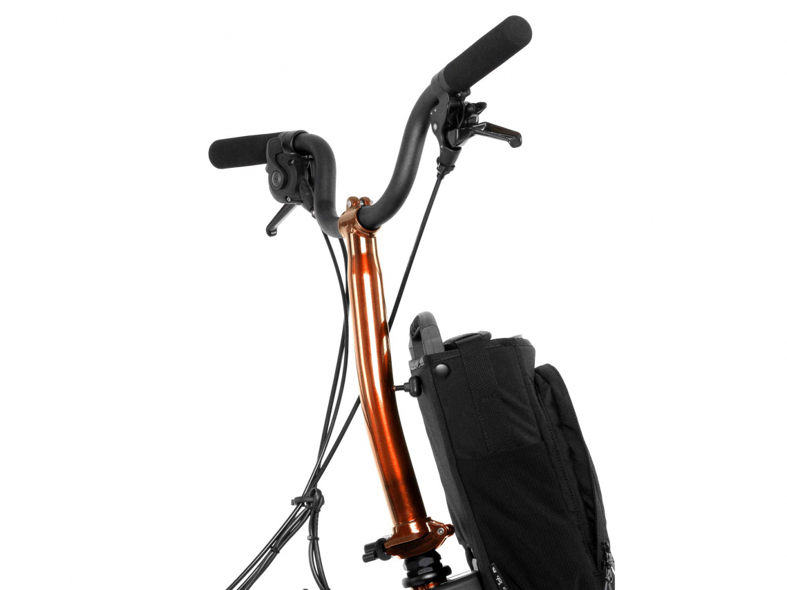 Brompton Stuurkolom en -pen M-Type Electric Flame Lacquer