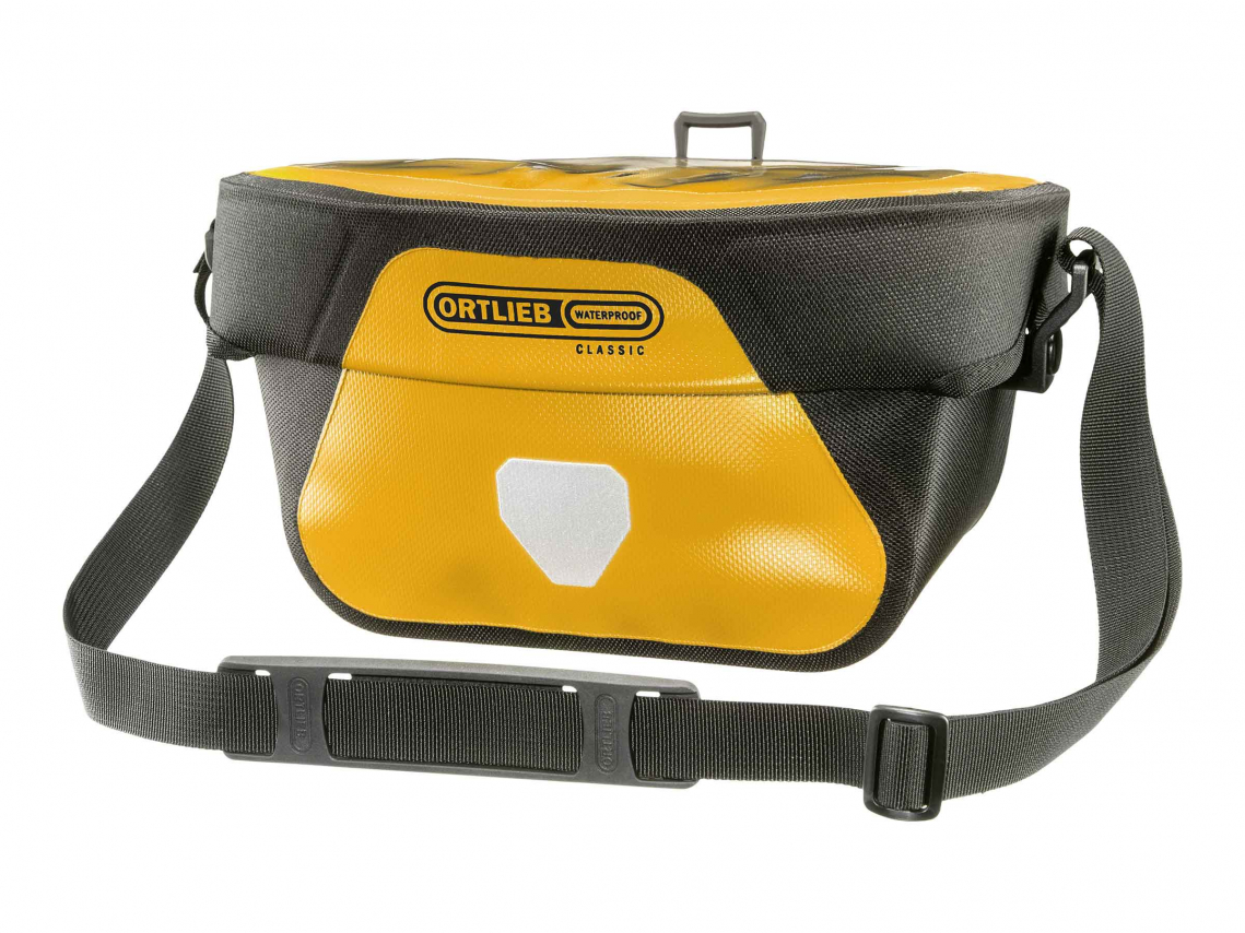 Ortlieb Stuurtas Ultimate Six Classic 5L Zongeel-Zwart