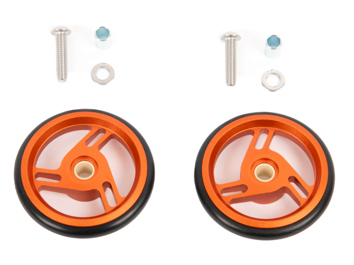 Brompton Advance Roller Wielen ACPT Line Orange (Paar)