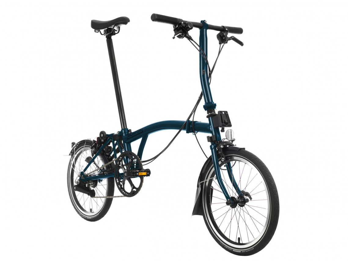 Brompton C Line Explore Laag Ocean Blue