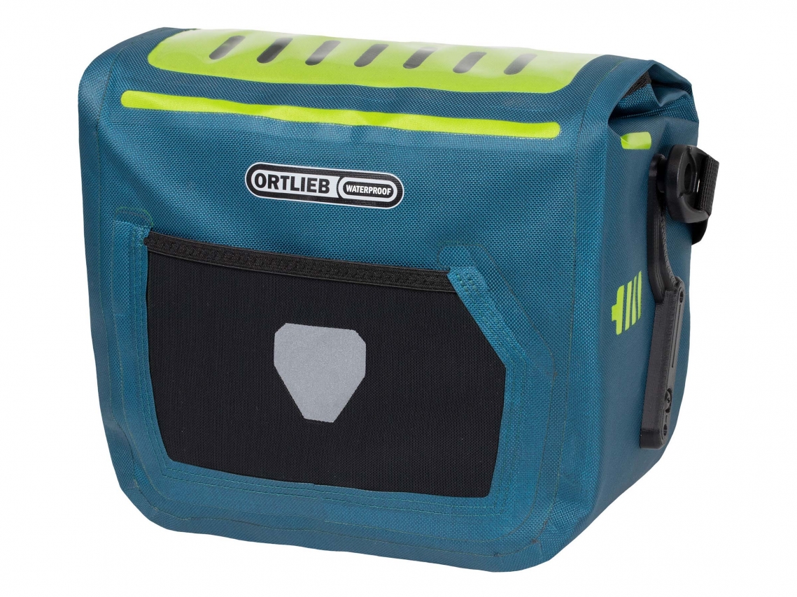 Ortlieb Stuurtas E-Glow Petrol